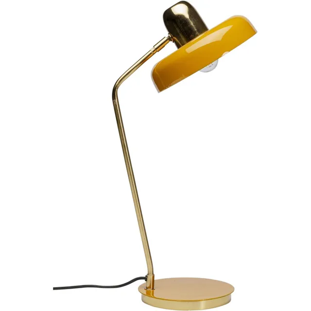kare-design-tischlampe-demi-gelb-gold-stahl-56-cm-bauhaus image 1