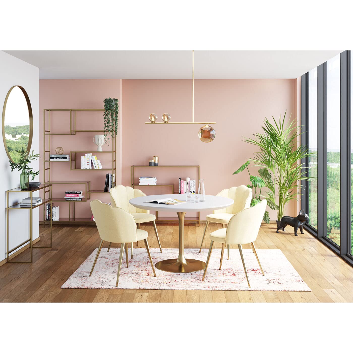 kare-design-deko-pflanze-palm-tree-gr-n-190-cm-im-zementtopf image 8