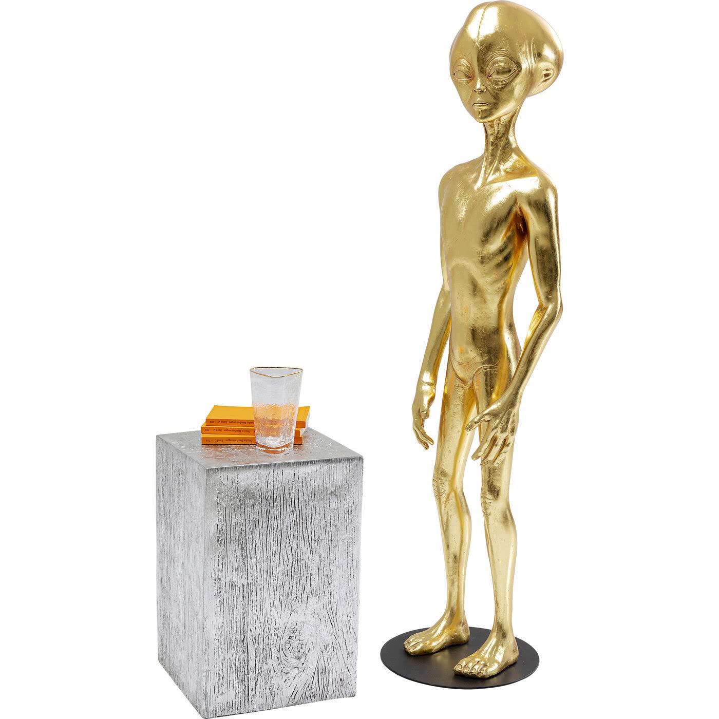 kare-design-deko-figur-alien-stuun-gold-121-cm image 3