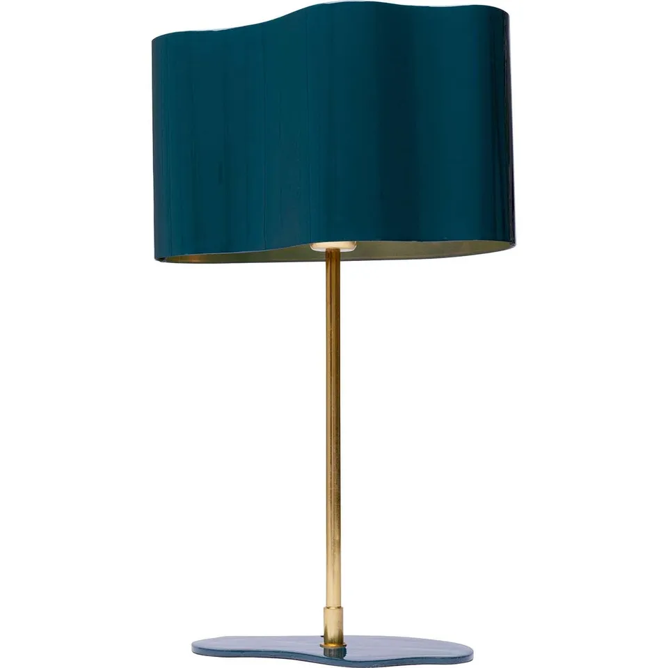 kare-design-tischlampe-cloudy-oval-petrol-blau-49-cm image 1