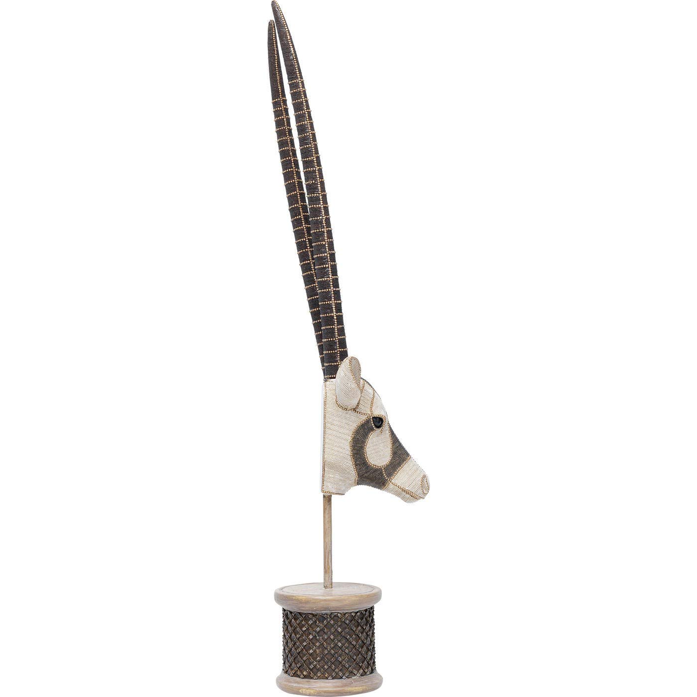 kare-design-antilopenkopf-perlen-wanddeko-76-cm image 5