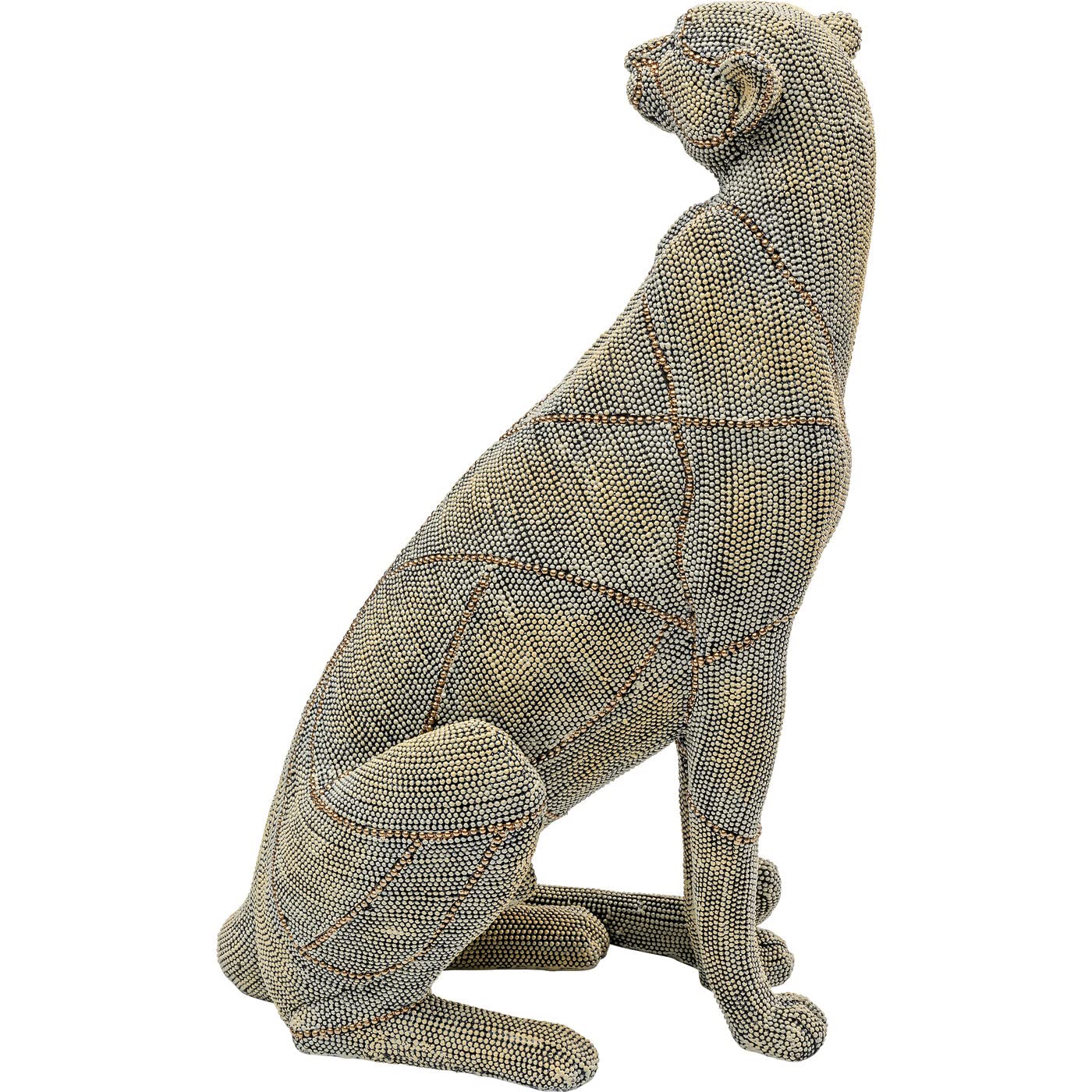 kare-design-deko-figur-sitting-leopard-gold-grau-42x26x17cm-leopard-aus-kunstper image 5