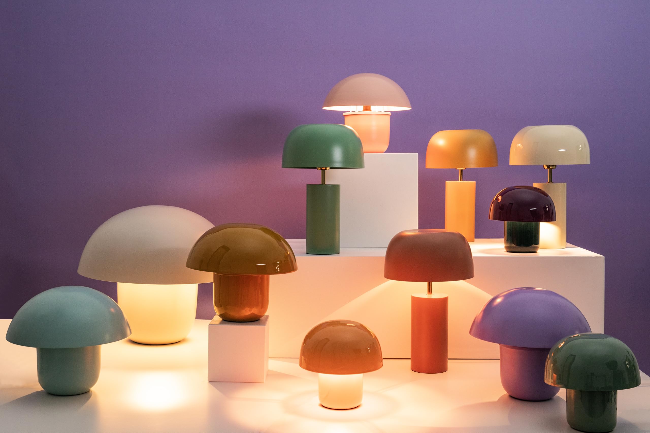 kare-design-mushroom-tischlampe-salbei-metall-20x20x20-cm-e27 image 7