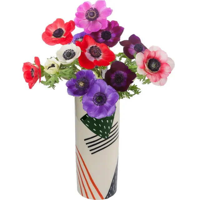 kare-design-vase-abstract-counterpart-31cm-handbemalte-tischvase-bunt image 1
