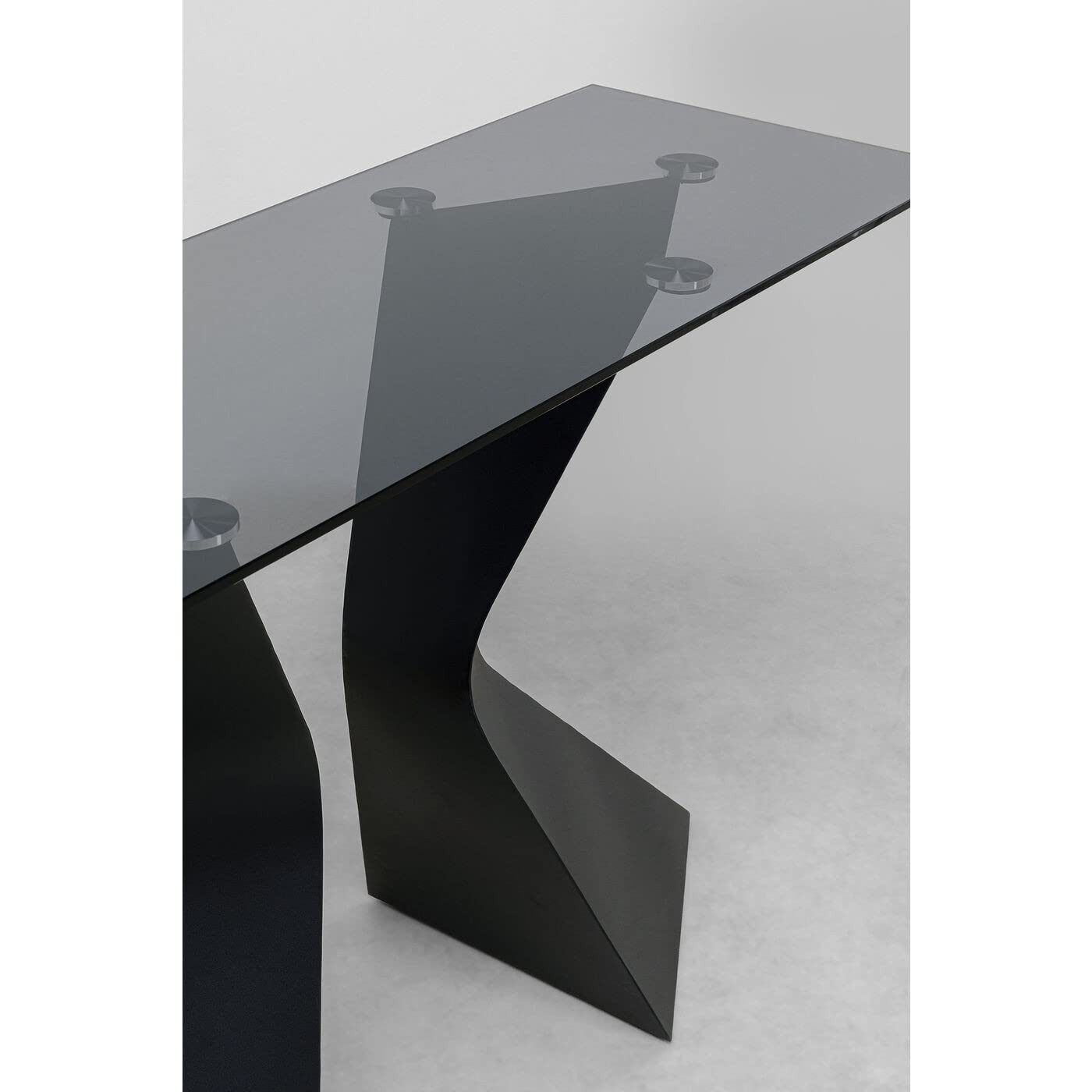 kare-design-gloria-konsole-schwarz-stahlgestell-glasplatte-140x45-cm image 3