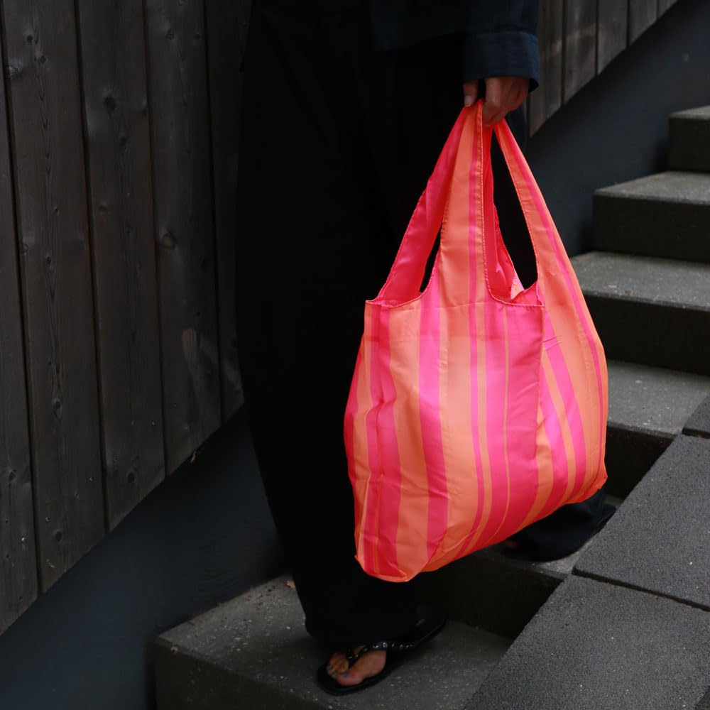 cedon-easy-bag-stripes-faltbarer-einkaufsbeutel-aus-recyceltem-pet image 2