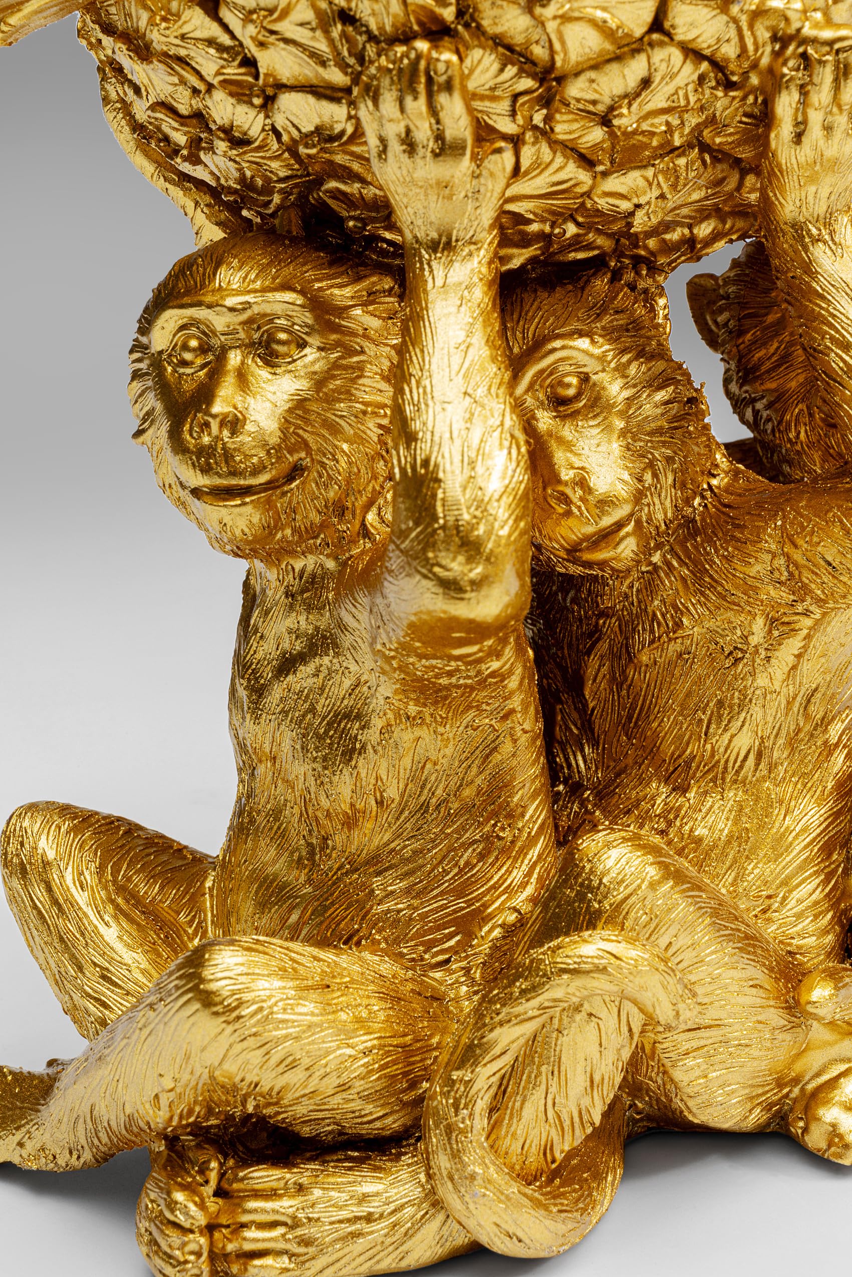 kare-design-deko-figur-pineapple-treasure-gold-16-cm-affen-mit-ananas-handbemalt image 7