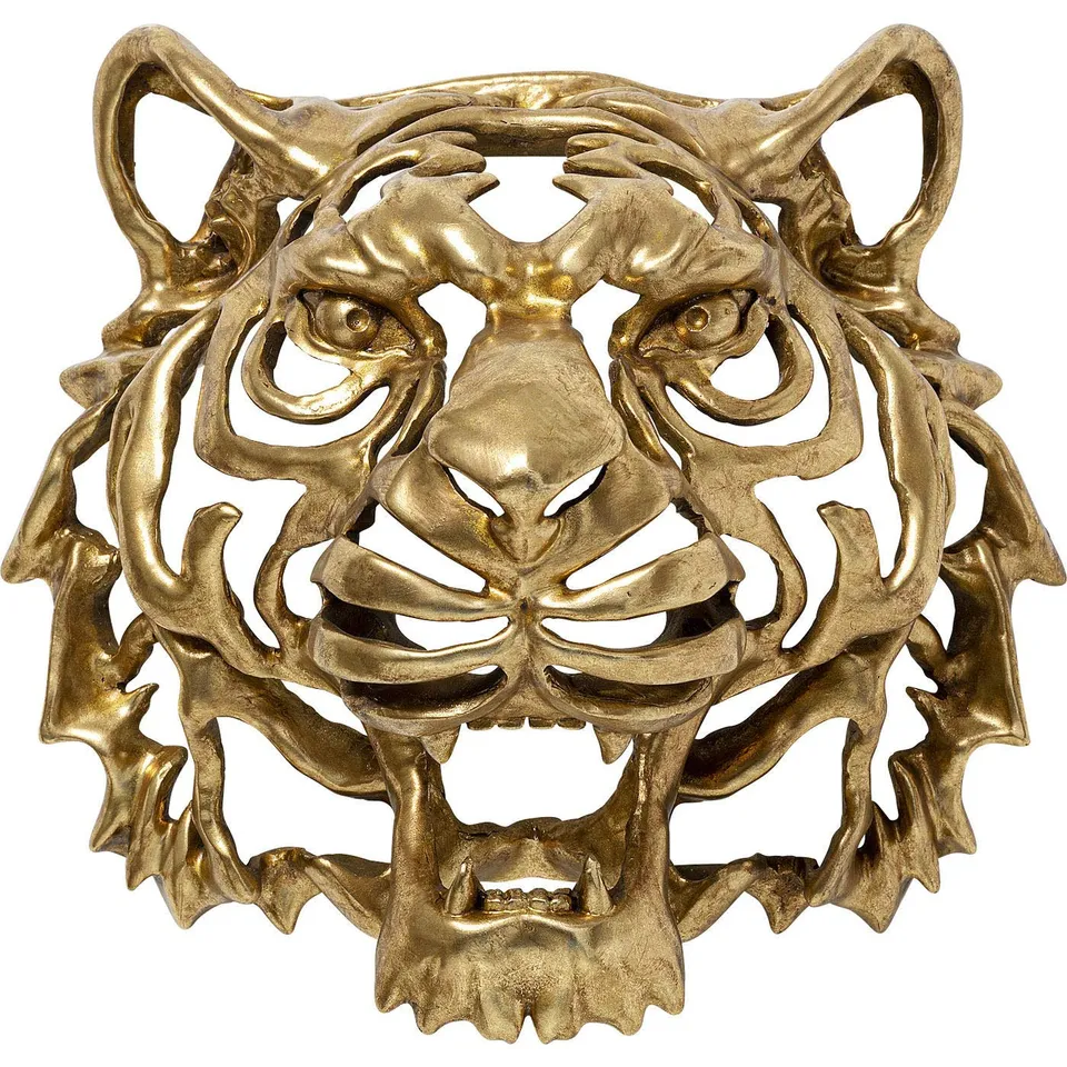 kare-design-wandschmuck-tiger-gold-44-cm image 1