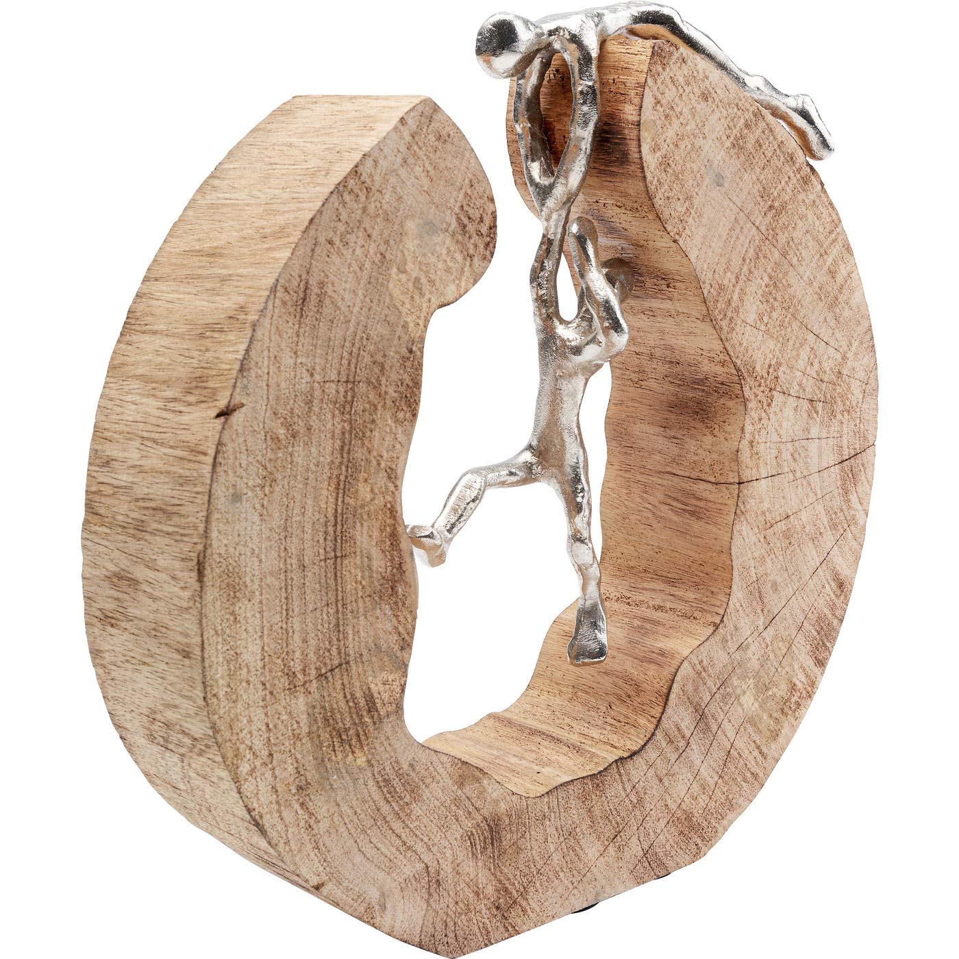 kare-design-kletterstamm-deko-figur-aus-massivholz-handgeschnitzt-unikat image 2