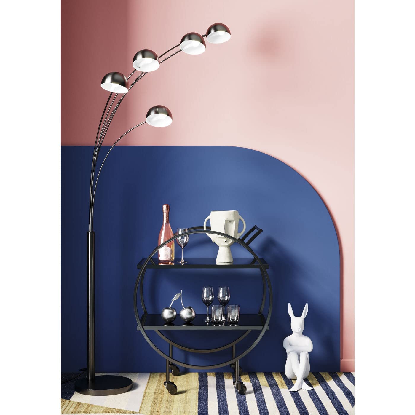 kare-design-cherry-xs-deko-objekt-silber-aluminium image 2