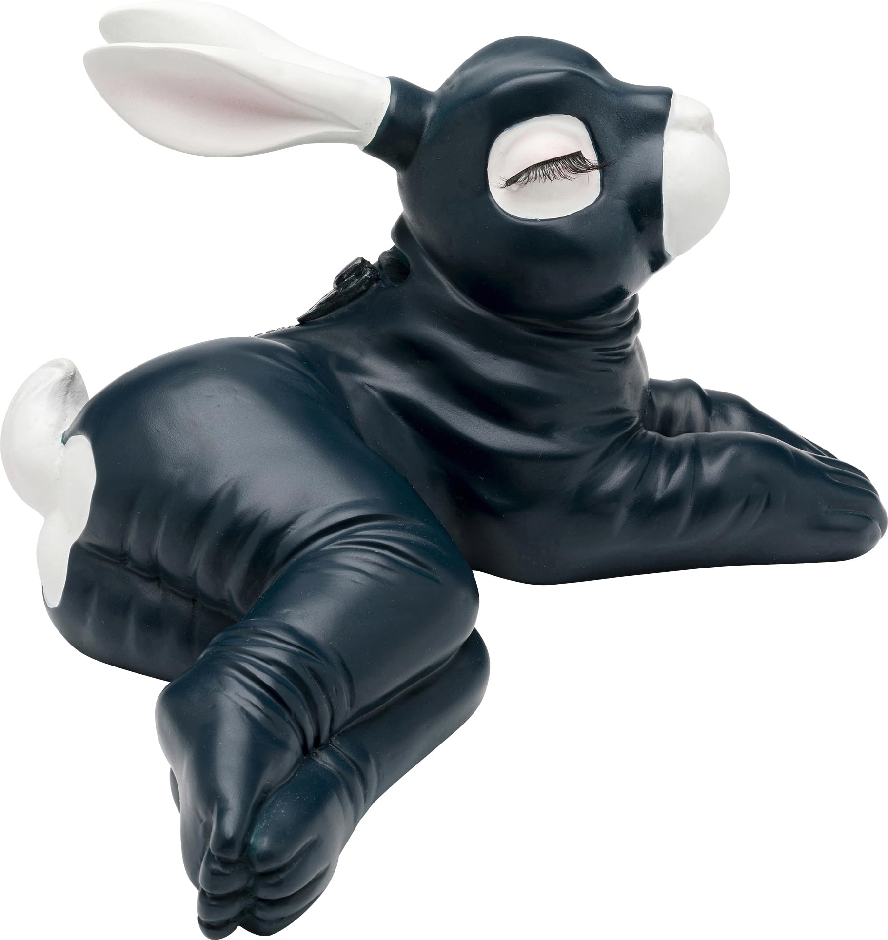 kare-design-spardose-fetish-bunny-sitting-nachtblau-15-cm image 2