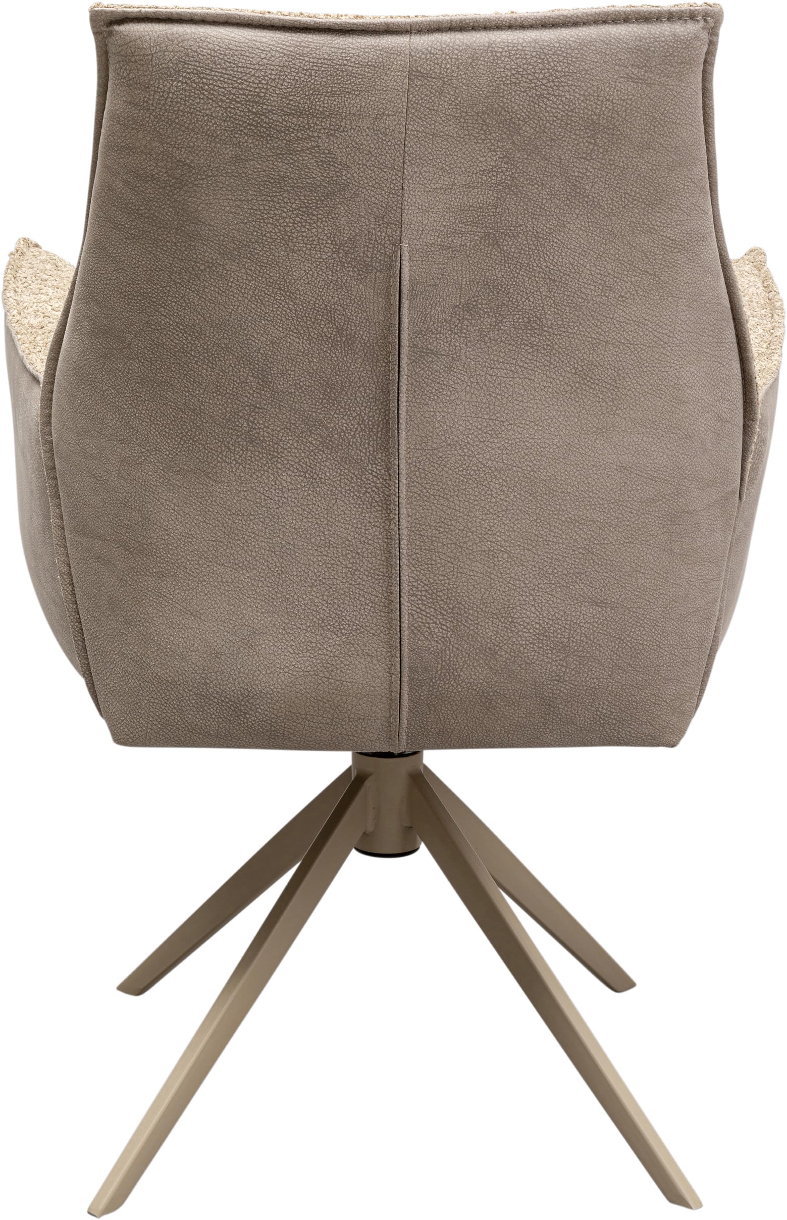 kare-design-drehstuhl-liverpool-beige-90x64x61-cm-drehbarer-polsterstuhl-esszimm image 7
