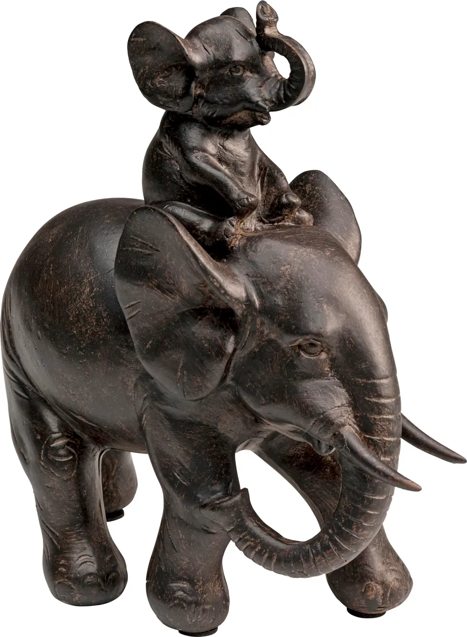 kare-design-deko-figur-dumbo-uno-braun-elefant-19-x-18-x-9-cm image 1