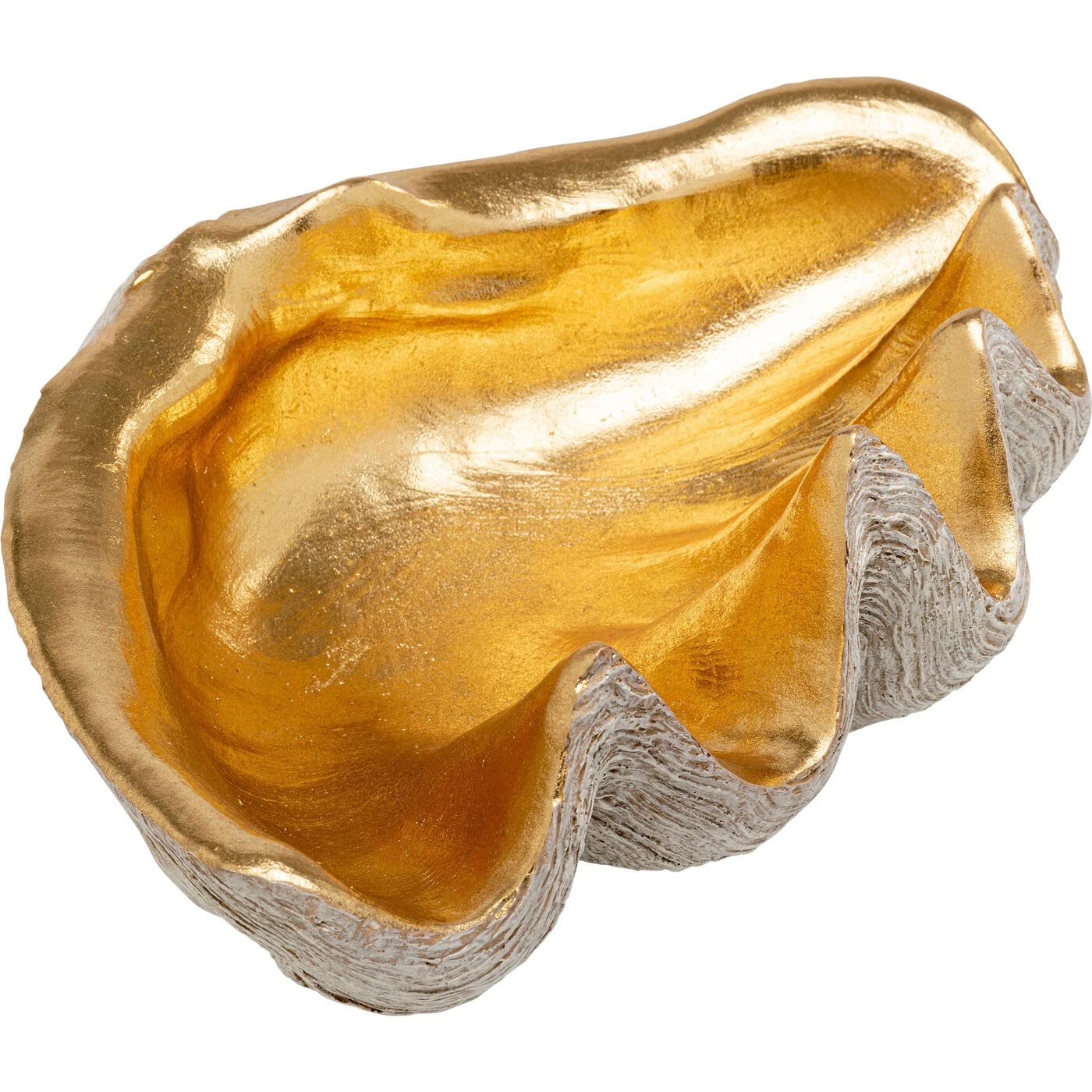 kare-design-deko-schale-noble-shell-gold-muschel-14x41x27-cm image 5