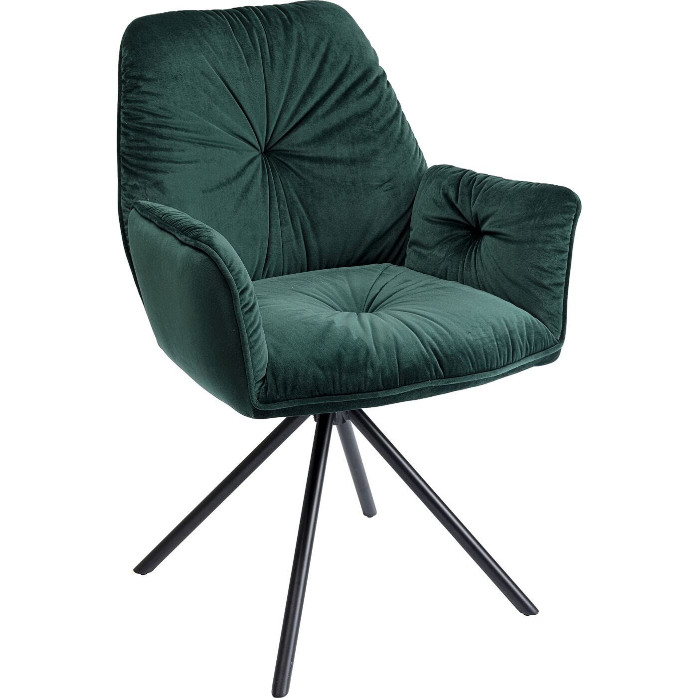 kare-design-armlehnstuhl-mila-gr-n-samtoptik-89x60x65-cm image 8