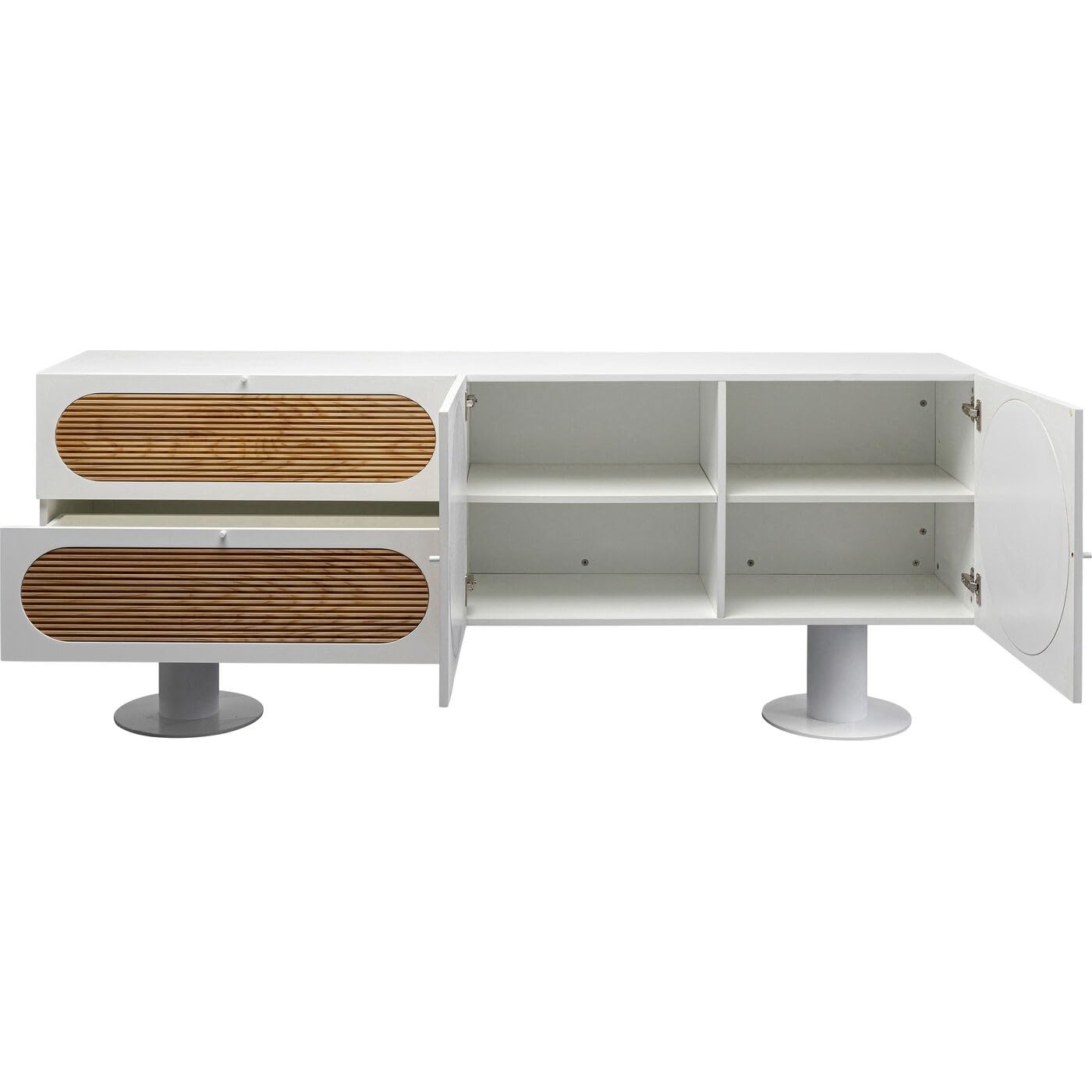 kare-design-atomic-sideboard-wei-eiche-183-cm-mit-2-schubladen image 5