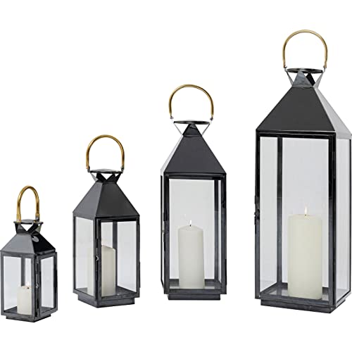 kare-design-laterne-giardino-4er-set-windlicht-schwarz-gold-71x24x23-4cm image 5
