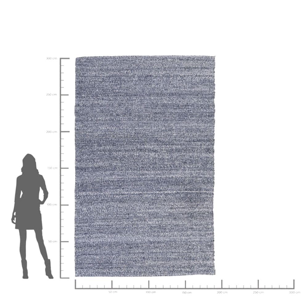kare-design-teppich-boucara-blau-300x200-cm-baumwolle-rechteckig image 2