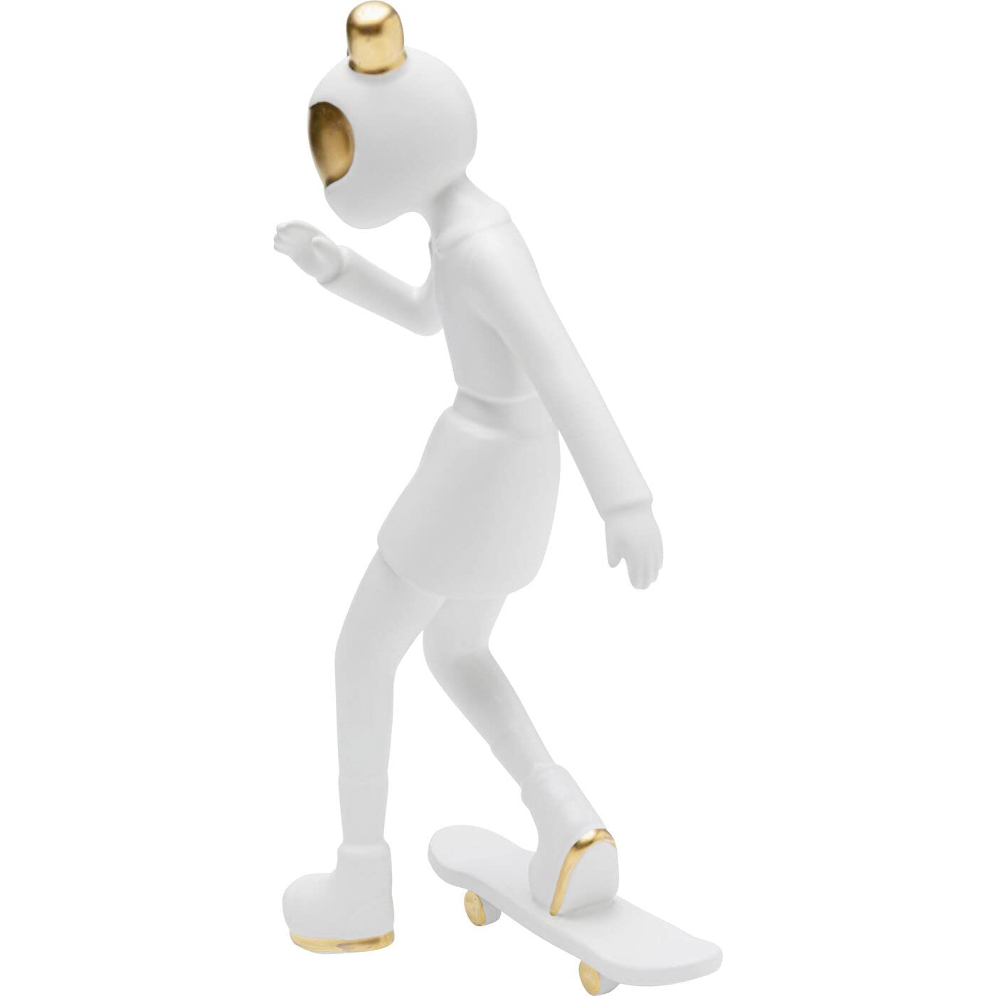 kare-design-deko-figur-skating-astronaut-33x10x17-cm-gold-wei image 5