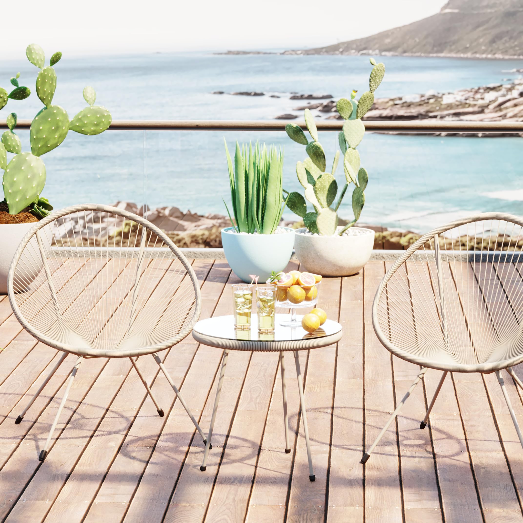 kare-design-sessel-acapulco-mono-greige-indoor-outdoor-retro-85x73x78-cm image 2
