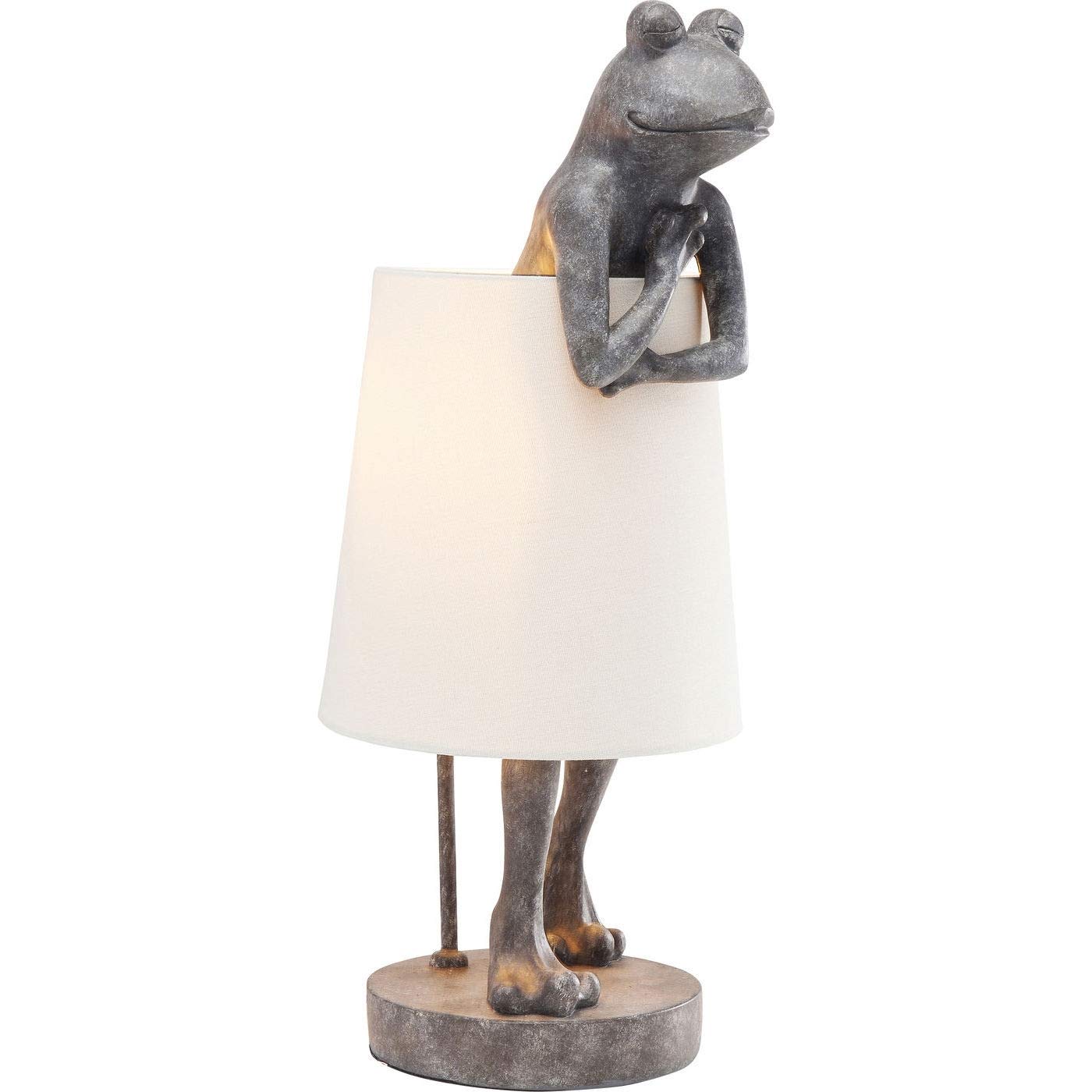 kare-design-animal-frog-tischleuchte-grau-58x23x29-cm image 5