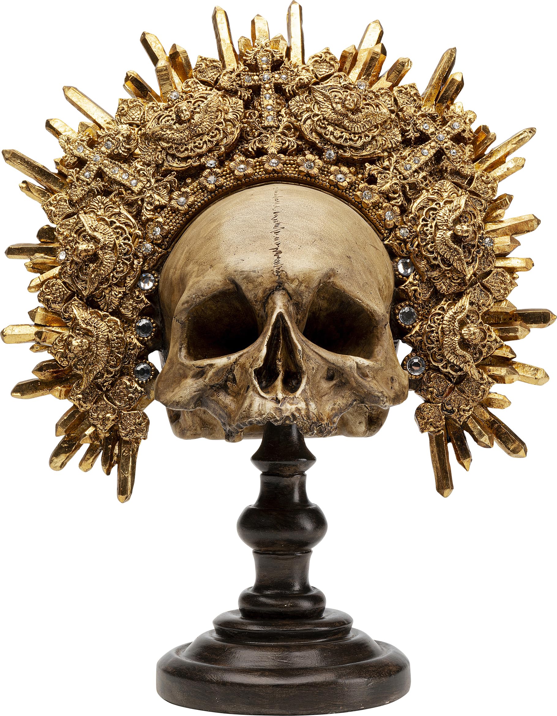 kare-design-king-skull-totenkopf-skulptur-schwarz-48-5-cm image 7