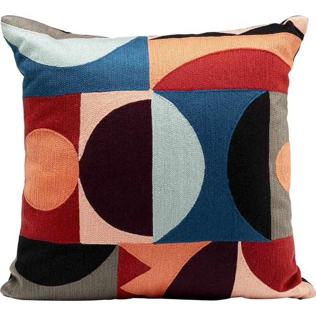 kare-design-colour-block-dekokissen-mehrfarbig-45x45-cm-zierkissen-mit-f-llung image 1