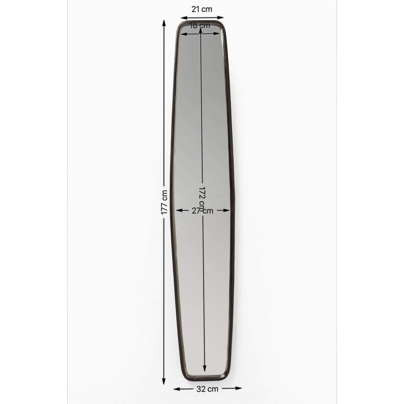 kare-design-clip-spiegel-schwarz-ganzk-rperspiegel-177x32-cm-ovales-rechteck image 4