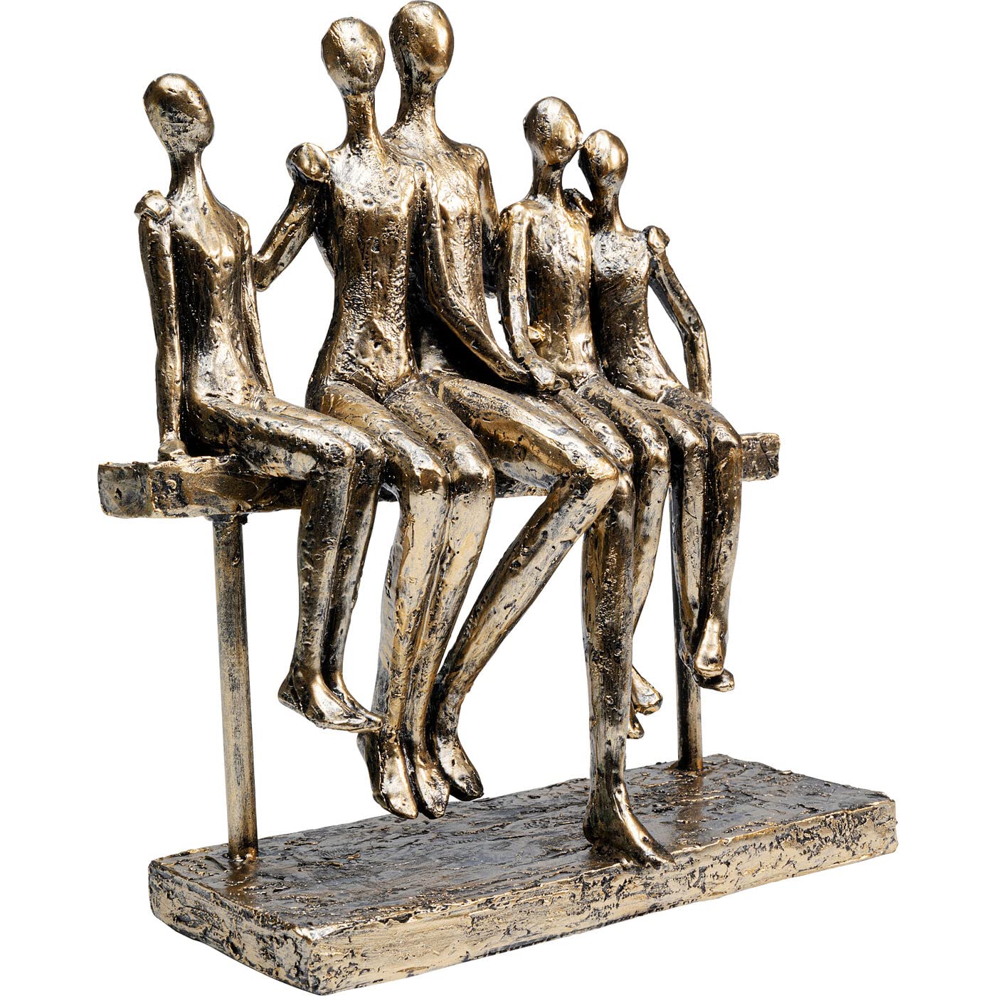 kare-design-dekofigur-sitting-break-24-cm-gold image 3