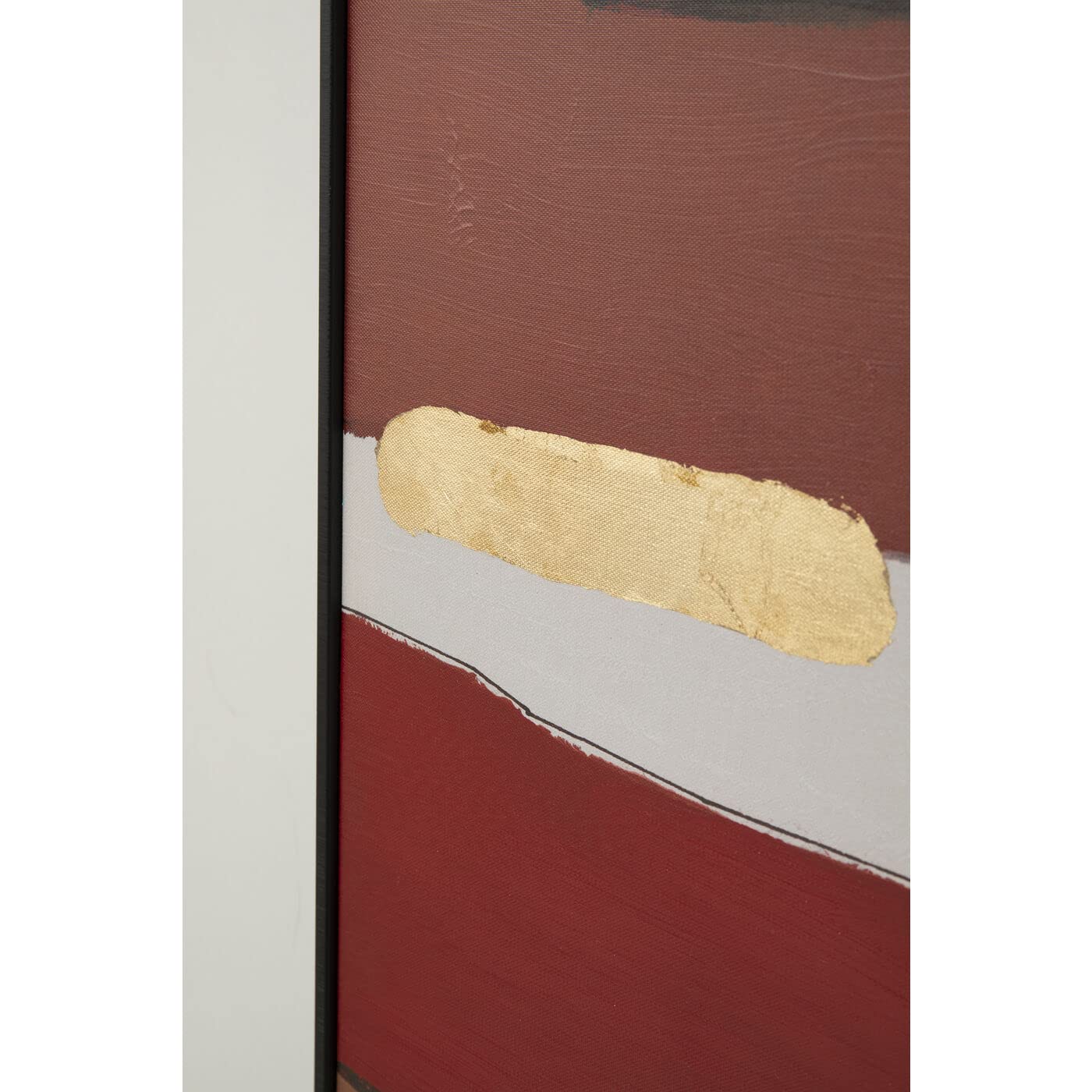 kare-design-gerahmtes-bild-abstract-shapes-pink-73x143cm-leinwandbild-abstrakt image 6