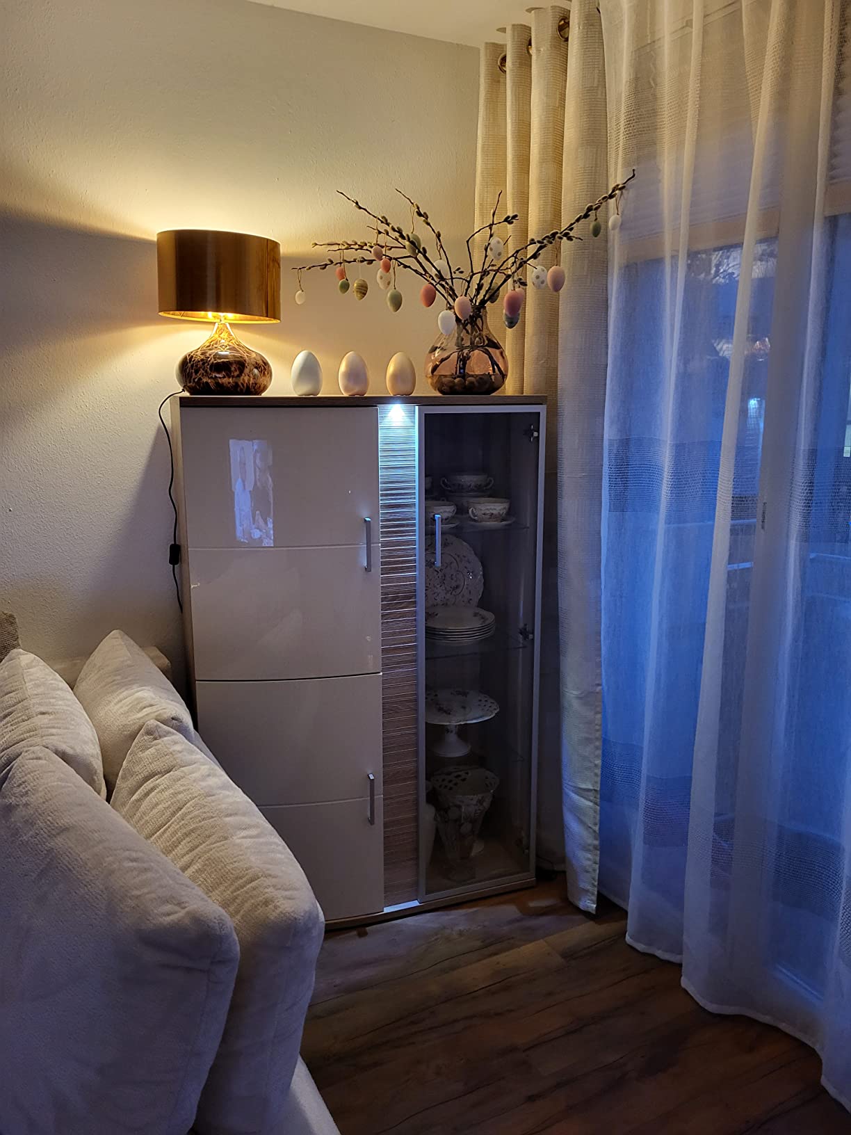 Wunderschönes warmes Licht