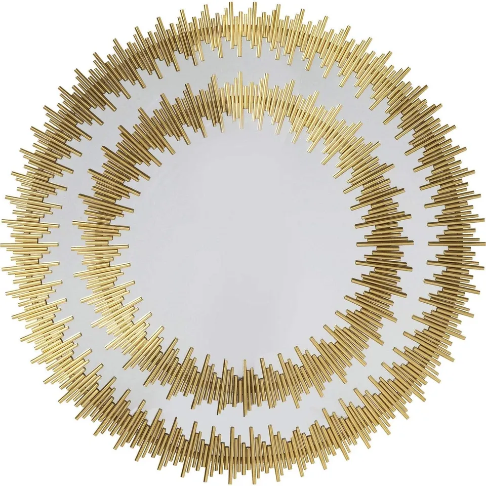 kare-design-solare-wandspiegel-gold-rund-132x132x5-cm image 1