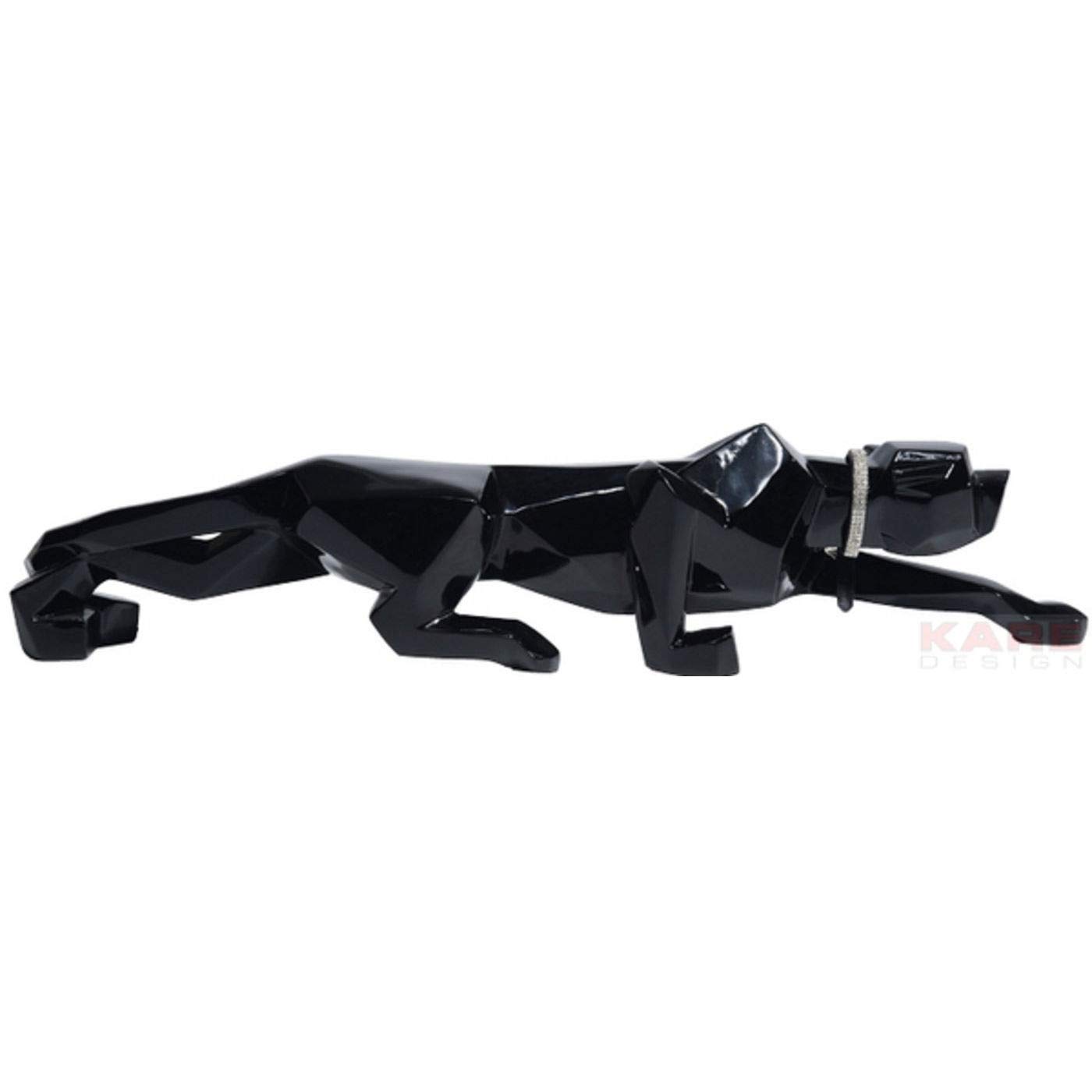 kare-design-cat-90-dekofigur-panther-black-schwarz-91-x-20-x-21-cm image 1