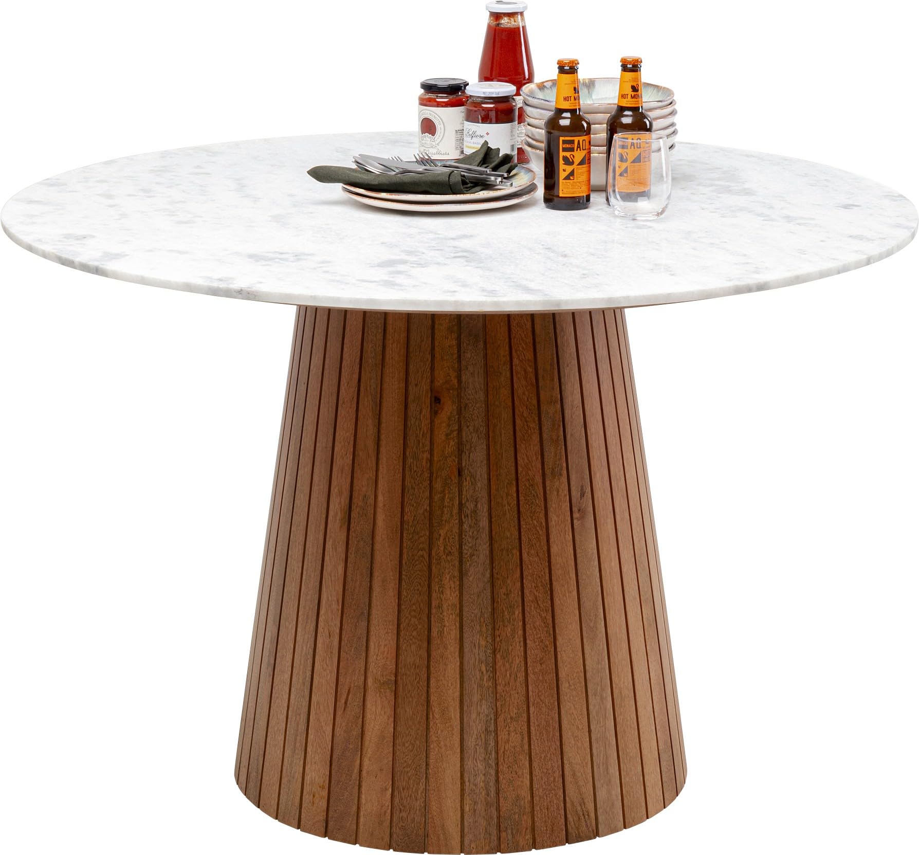kare-design-tisch-grace-esstisch-rund-115-cm-marmor-massivholz image 5