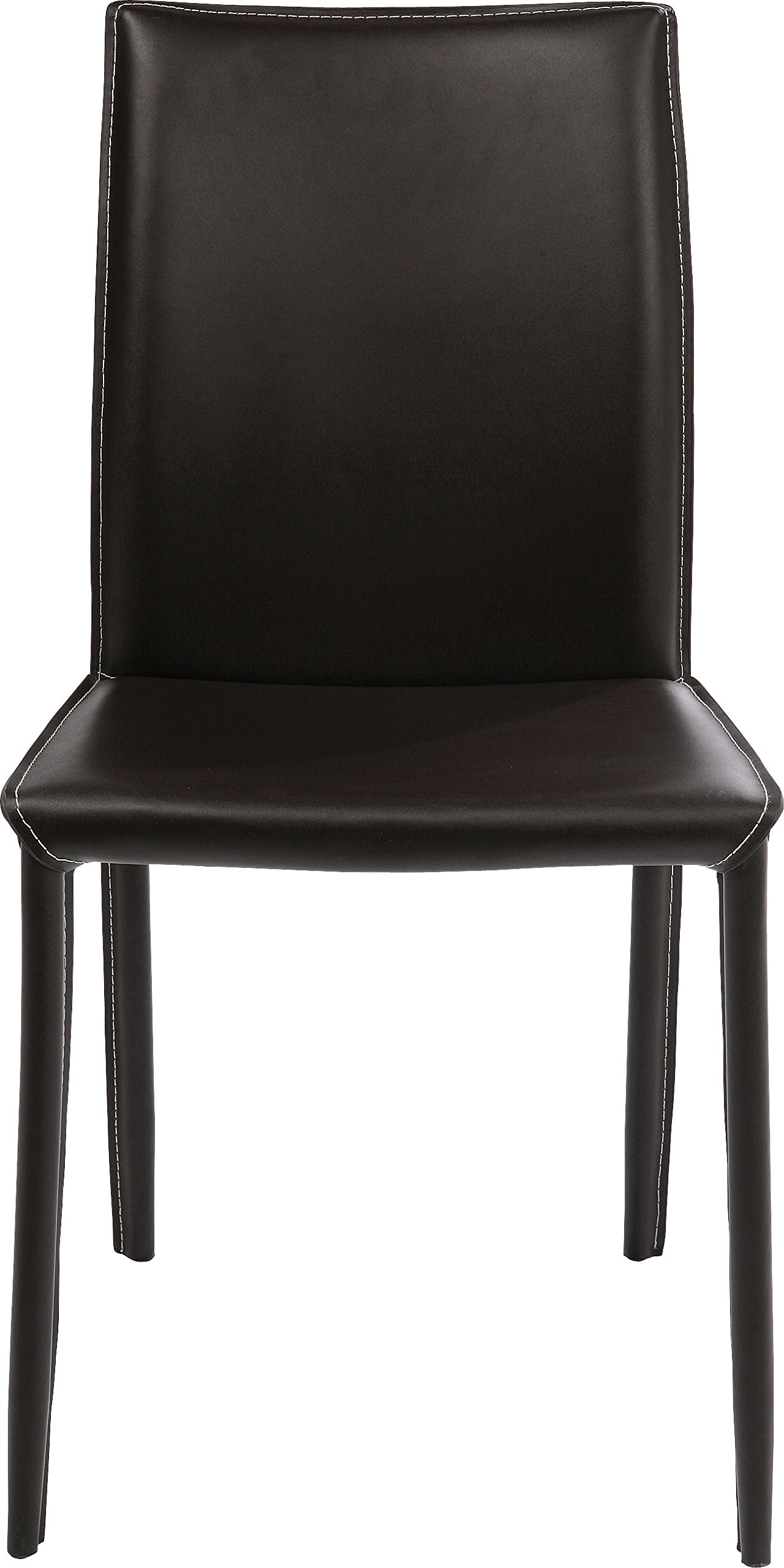 kare-design-stuhl-milano-brown-91x47x61cm-esszimmerstuhl-coffeebraun-kunstleder image 4