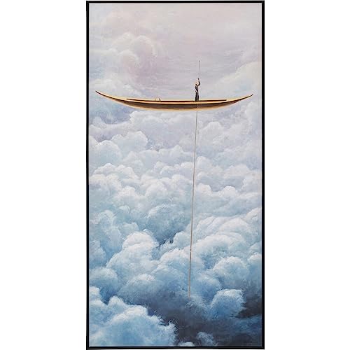 kare-design-leinwandbild-cloud-boat-120x60-cm-mehrfarbig-mit-massivholzrahmen image 7