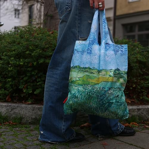 cedon-easy-art-bag-van-gogh-ebene-bei-auvers-einkaufsbeutel-recycled-pet image 7