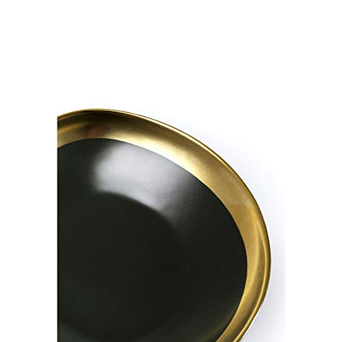 kare-design-teller-tief-vibrations-19-cm-keramik-teller-dunkelgr-n-mit-goldrand image 8
