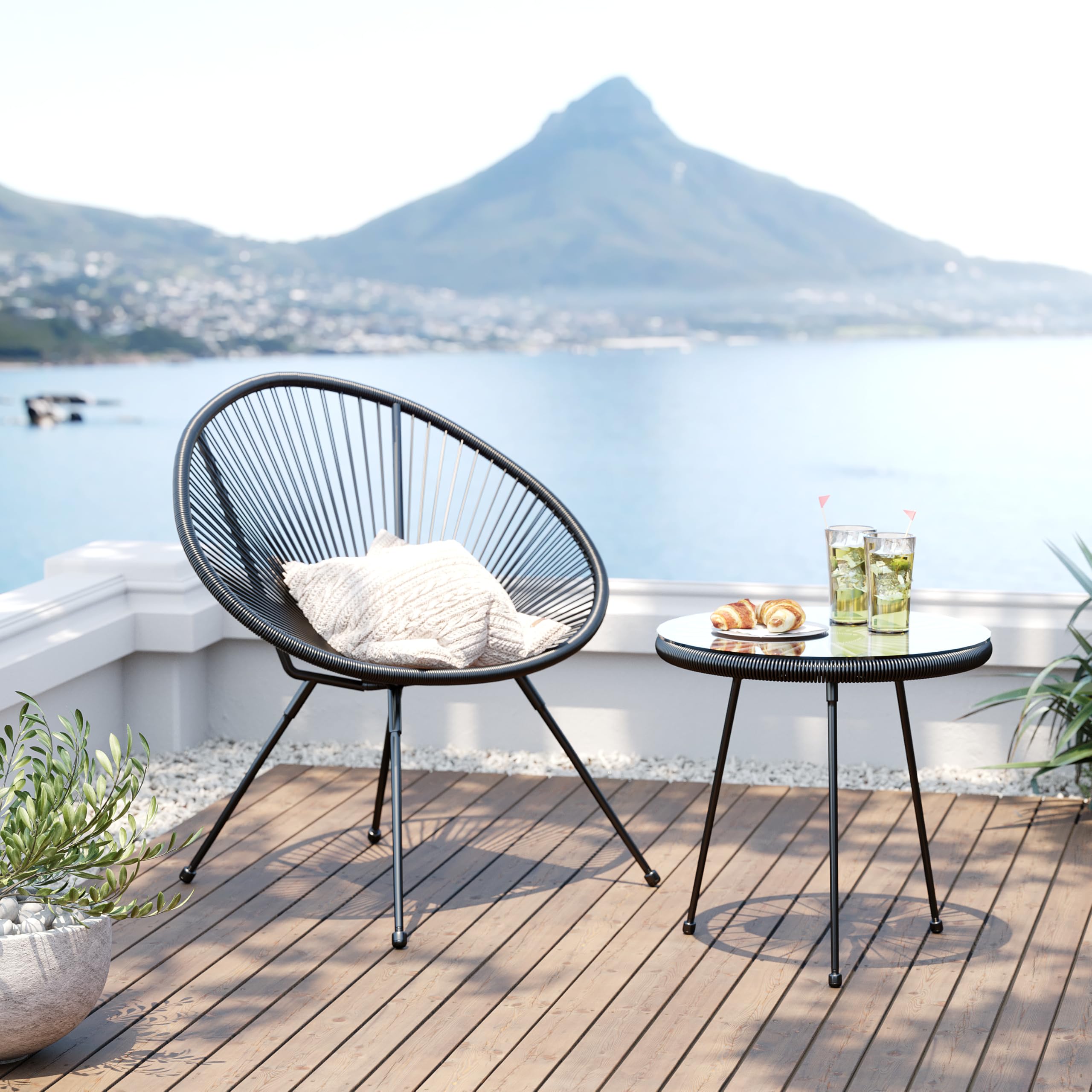 kare-design-beistelltisch-acapulco-50x50x50cm-schwarz-glas image 2