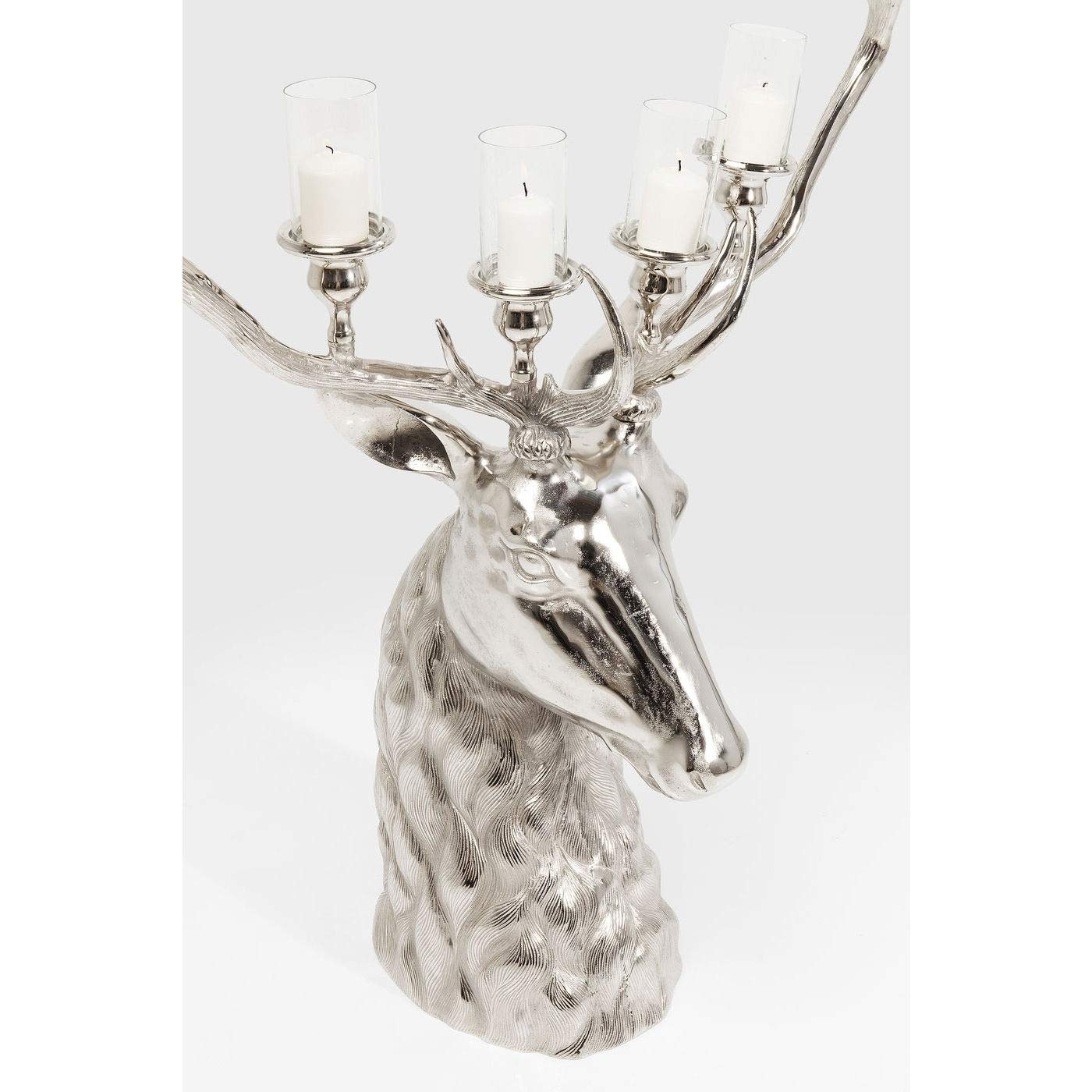 kare-design-reindeer-kerzenleuchter-silber-136x100x50-cm image 5