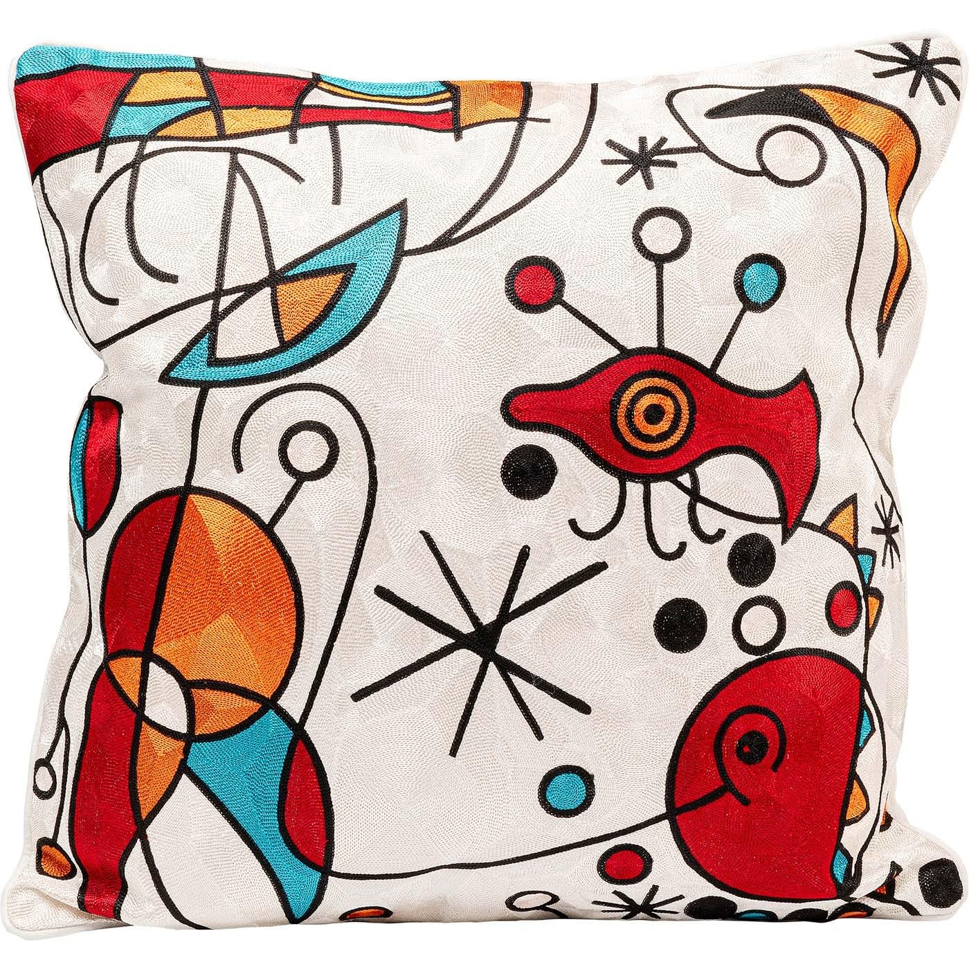 kare-design-art-line-face-kissen-mehrfarbig-50x50-cm-mit-reissverschluss-und-f-l image 7