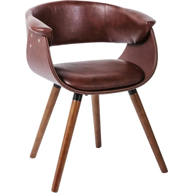kare-design-monaco-armlehnstuhl-nougat-braun-72x58x47-cm image 1