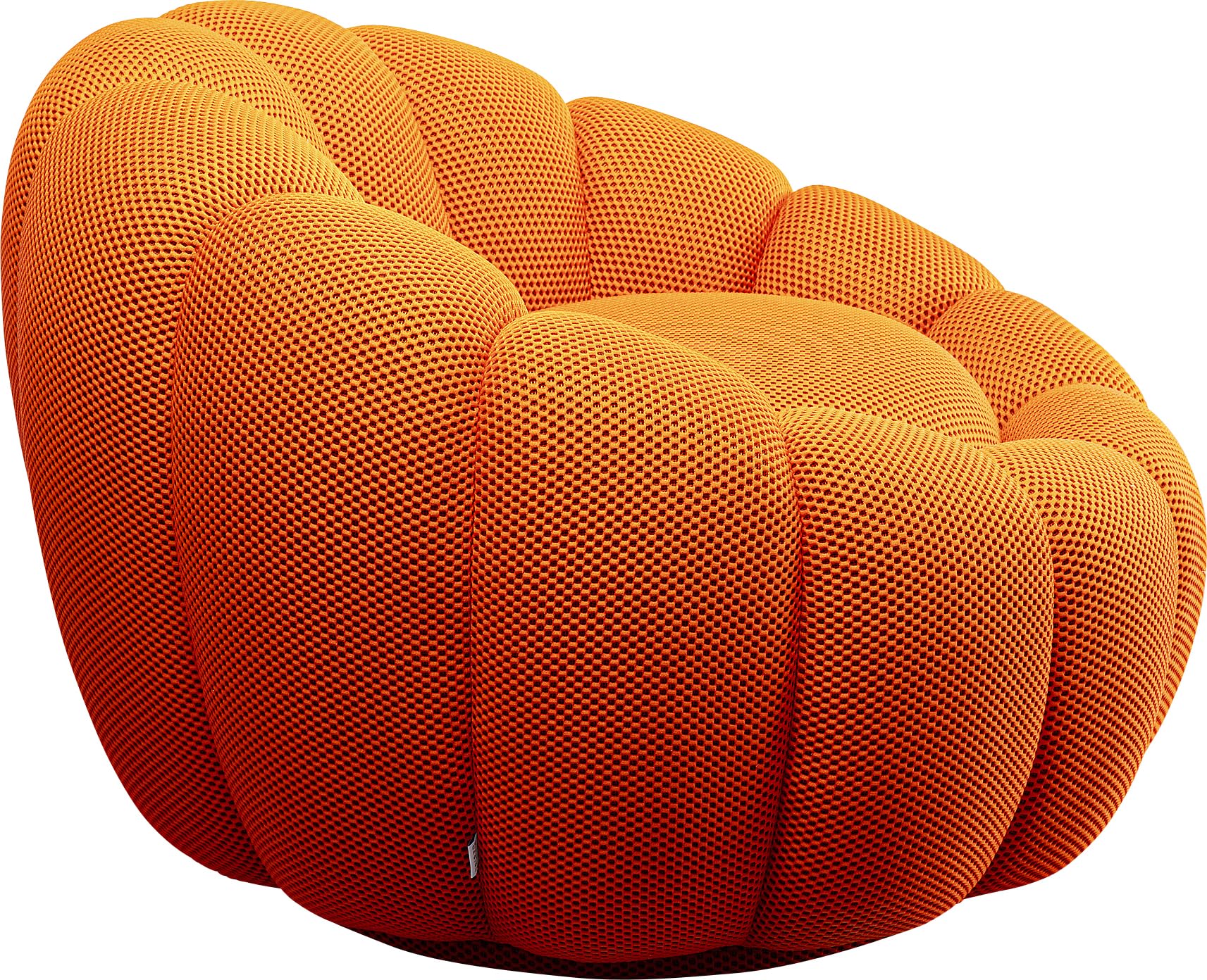 kare-design-peppo-bloom-drehsessel-orange-360-grad-68x94x94-cm image 5