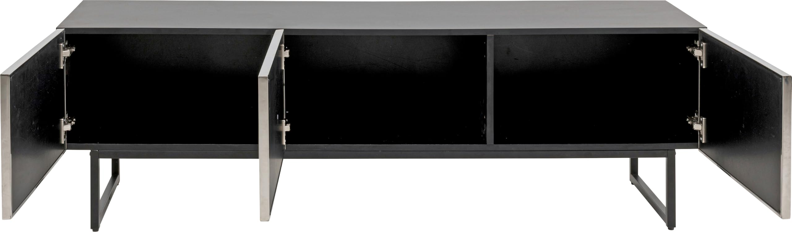kare-design-lowboard-carino-silber-schwarz-chrom-50x151x39-cm-3-t-rig-push-to-op image 8
