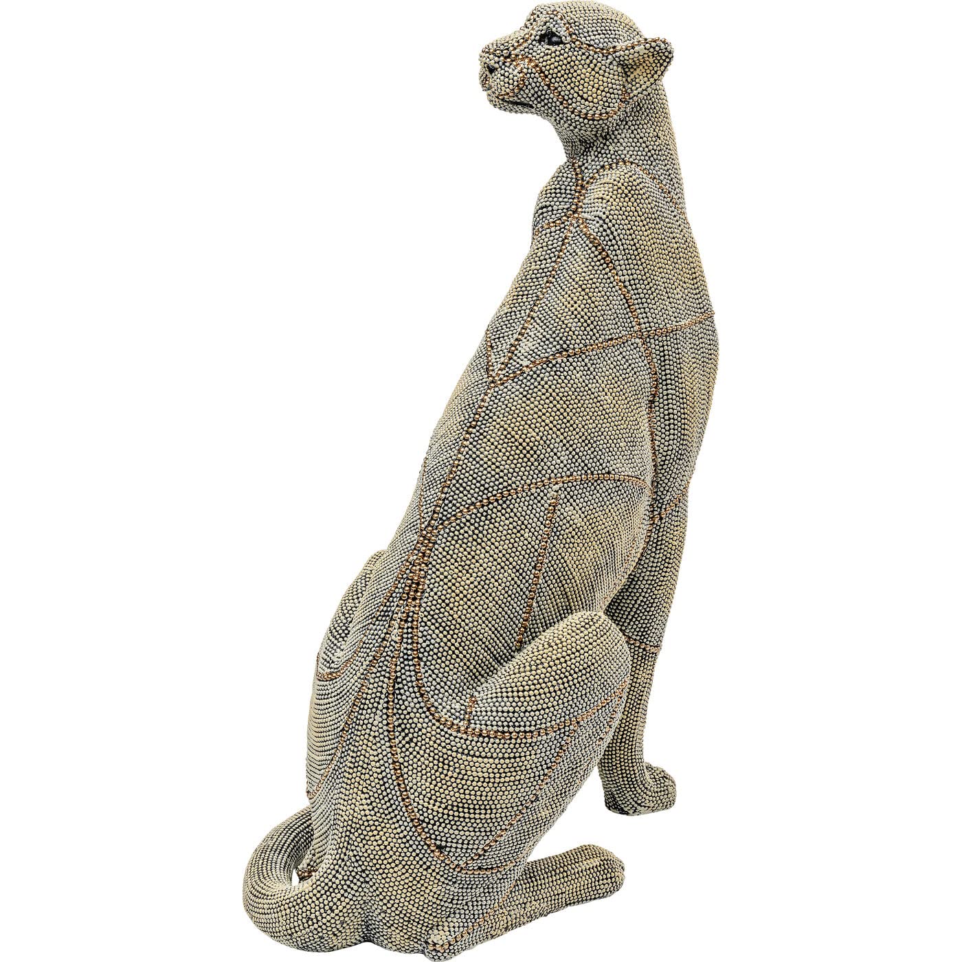 kare-design-deko-figur-sitting-leopard-gold-grau-42x26x17cm-leopard-aus-kunstper image 6