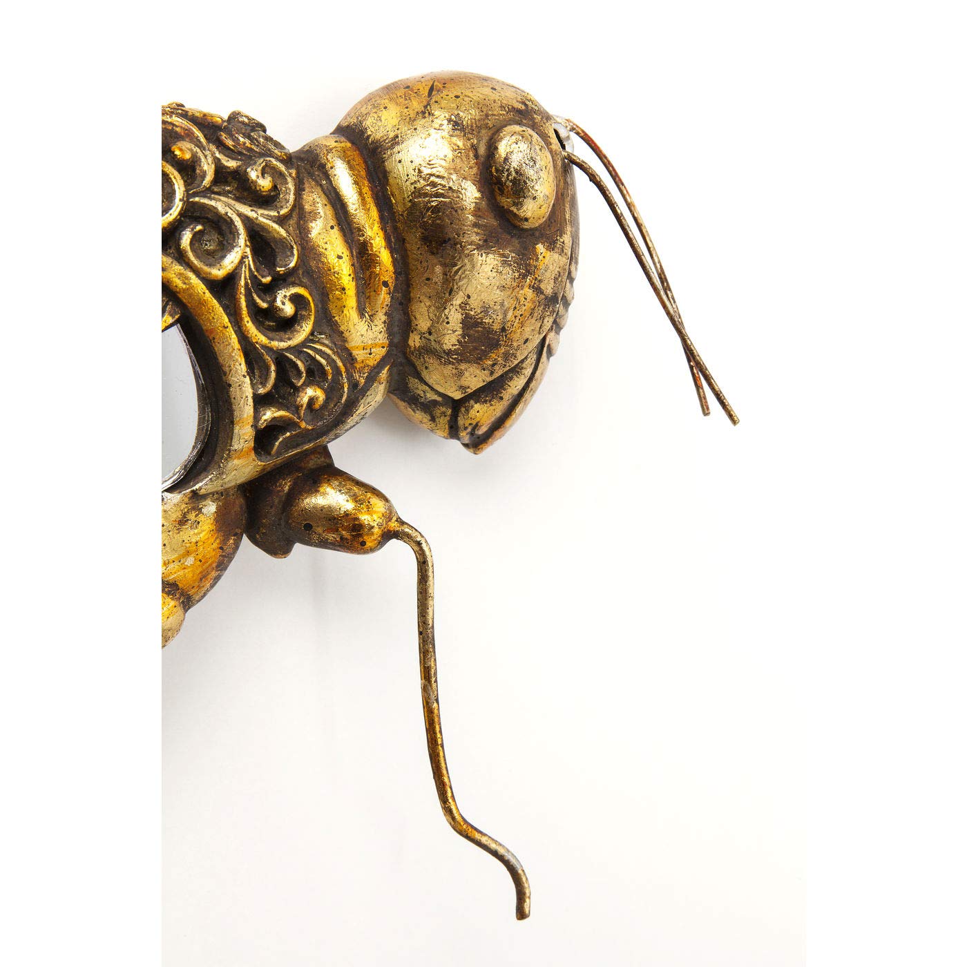 kare-design-grasshopper-mirror-wandschmuck-spiegel-gold-grash-pfer image 4