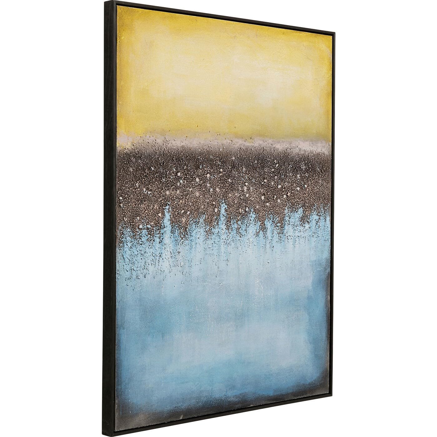 kare-design-leinwandbild-vista-blau-mit-rahmen-handgemalt-abstrakt-122x92-cm image 4