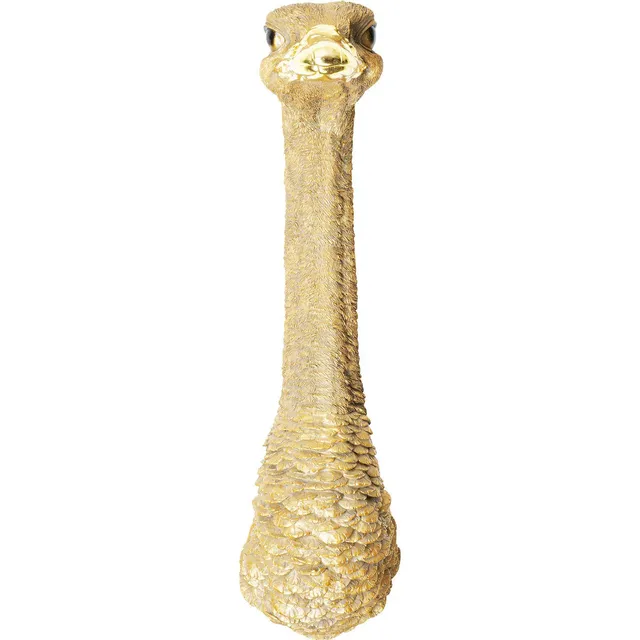 kare-design-wandschmuck-ostrich-gold-72x19x25-cm image 1