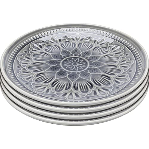 kare-design-teller-sicilia-mandala-grau-21-cm-keramik-steinzeug image 6