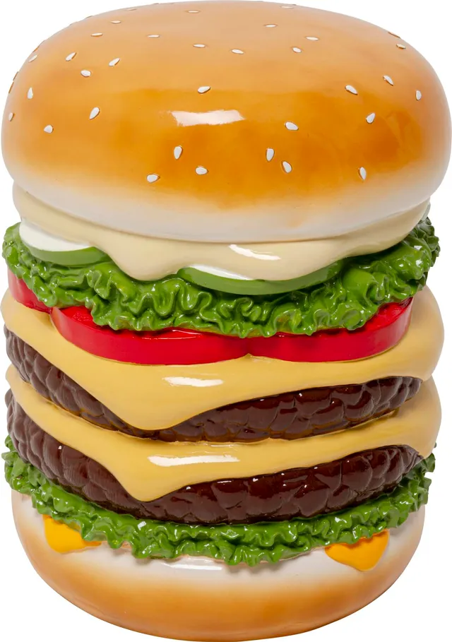 kare-design-burger-sitzhocker-mehrfarbig-36-cm image 1